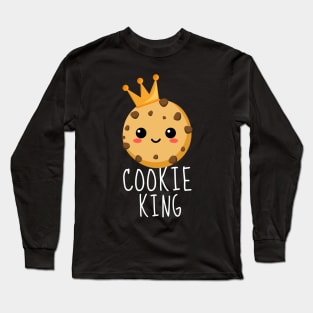 Cookie King Funny Long Sleeve T-Shirt